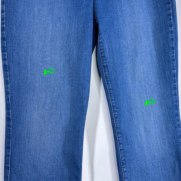 Fabulously Slimming By Chicos Blue Jeans Size Chicos Size 1.5 US Size M 10 - Picture 6 of 17